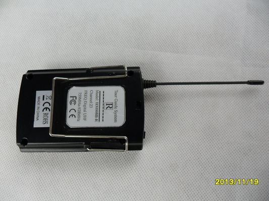 Черные аудио системы радио туристического гида прибора проводника 008К для живописного места
